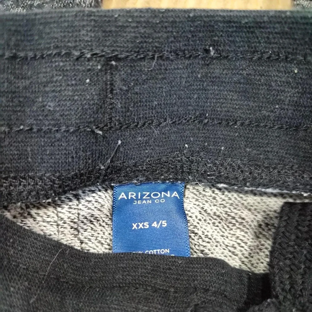 Arizona Jean Co. Boys Dark Gray Space Dye Joggers - Size XXS (4/5)